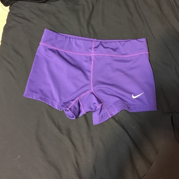 Purple volleyball shorts clearance