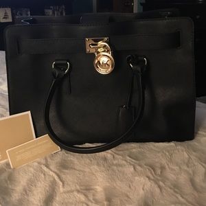 Micheal Kors Hamilton Lg Tote