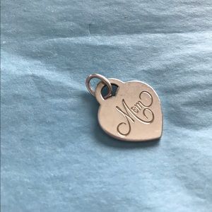 Tiffany & Co. "Mom" Charm - Sterling Silver