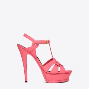 YSL Saint Laurent Tribute Sandal Heels