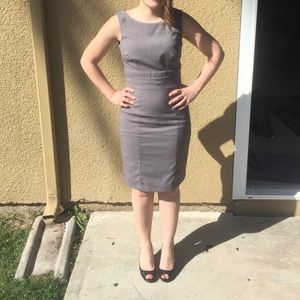 Gray professional wear dress from H&M