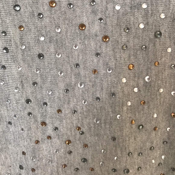 π Host Pick π Gray Gemstone Sweater - Picture 2 of 4