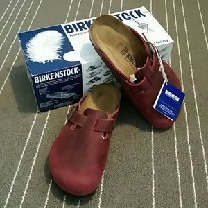 Birkenstock Boston Soft footbed Zinfandel sz 38