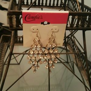 Chandelier earrings from candies