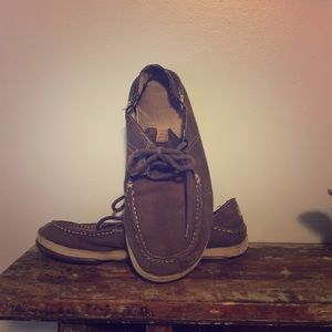 OluKai Ohana lace up twill shoes