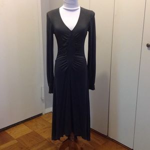 A.B.S long gray cocktail dress