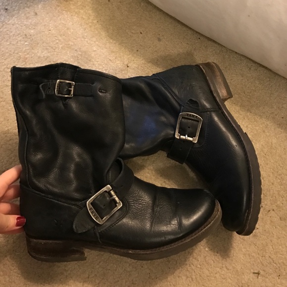 REAL Frye black boots