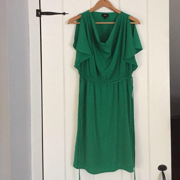 Flowing Green Dress