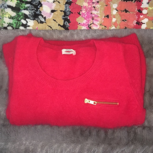 Beautiful Red Sweater Dress - Picture 2 of 5