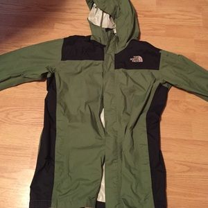 North Face rain coat
