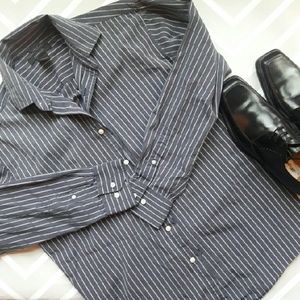 Express striped dress shirt