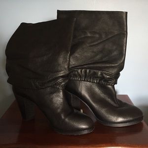 Black Leather Marc Jacobs Boots
