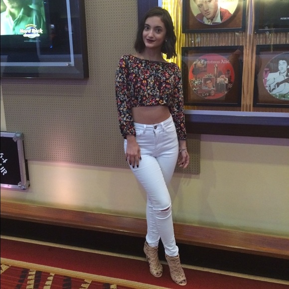 Cotton On skinny high rise 7/8 jeans