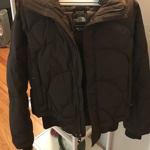 North Face goose down coat