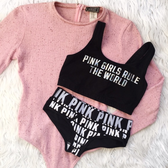 PINK Victoria's Secret Other - • PINK • Black Bra