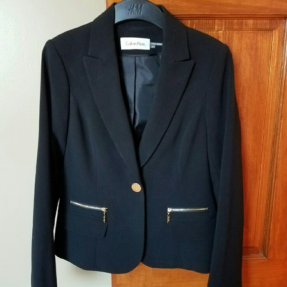 Black Calvin Klein Blazer