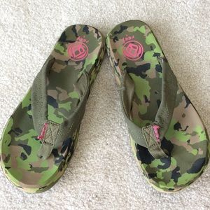 Camo Reef Flip Flops