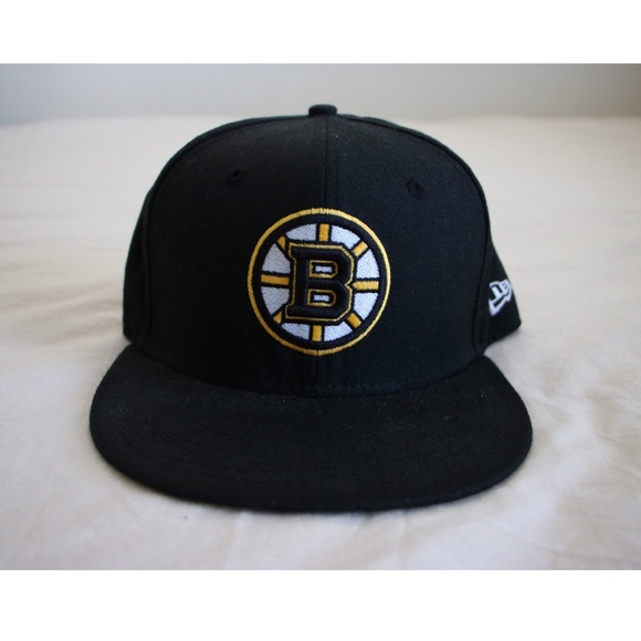 Boston bruins flat brim hat clearance