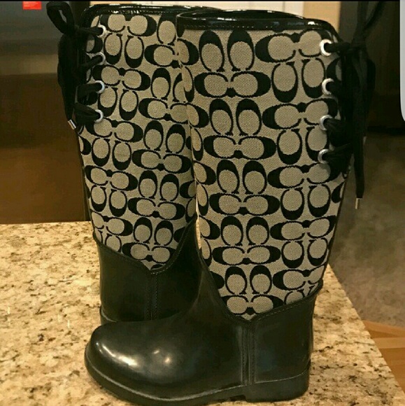 Coach Shoes - Coach rain boots