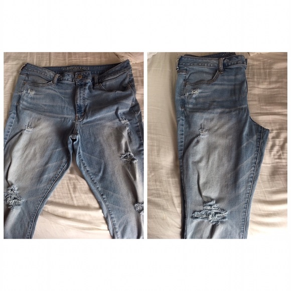 American Eagle Hi Rise Skinny Jeans