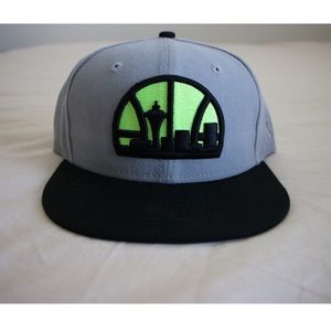 Seattle SuperSonics Flat Brim Hat