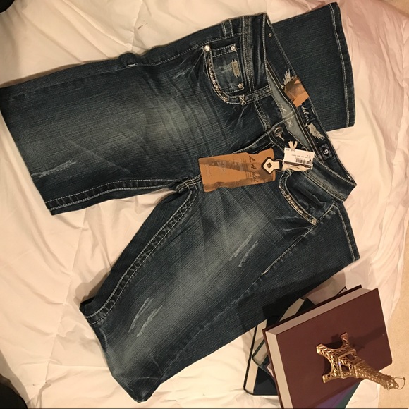 Denim - LA Idol Bootcut Bling Jeans