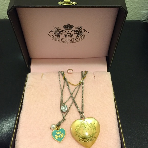 Juicy Couture Multi Chain necklace