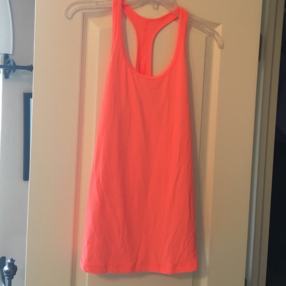 Nike neon orange dri fit tank. Never worn.