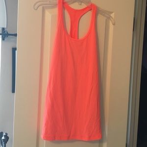 Nike neon orange dri fit tank. Never worn.