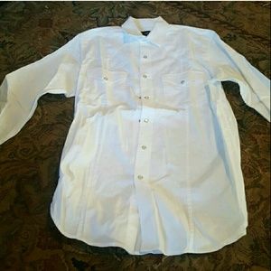 White western express button down