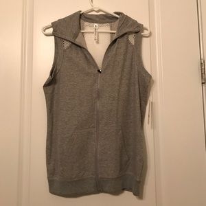 Fabletics Mesh Zip Up Vest