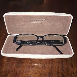 Coach prescription eyeglasses & case
