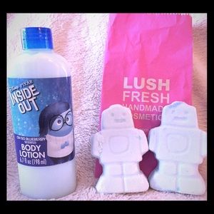 Lush bath bombs for kids and lotion