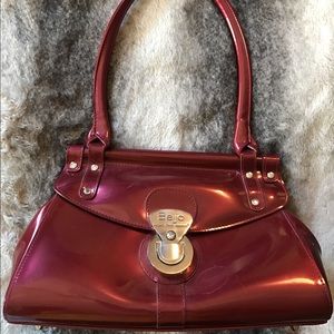 Red Patent Leather Beijo Purse