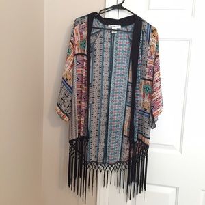 Aztec light cardigan