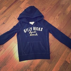navy blue gilly hicks sweatshirt