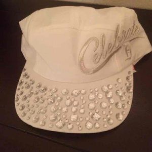 NWT Disneyland Celebration cap white