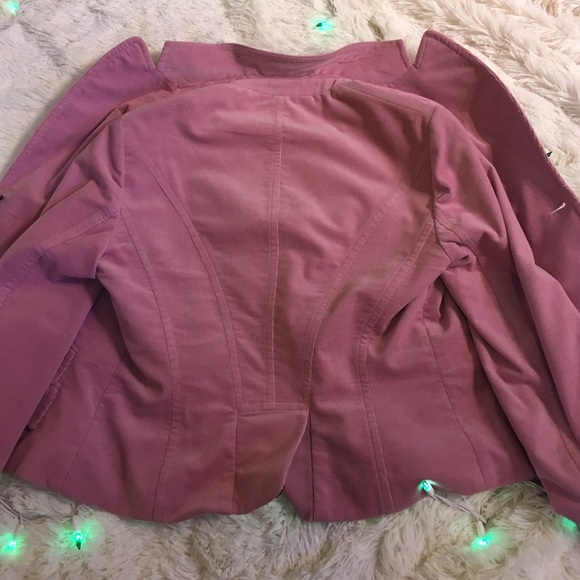 Nine West Corduroy Light Pink Jacket - Picture 2 of 4