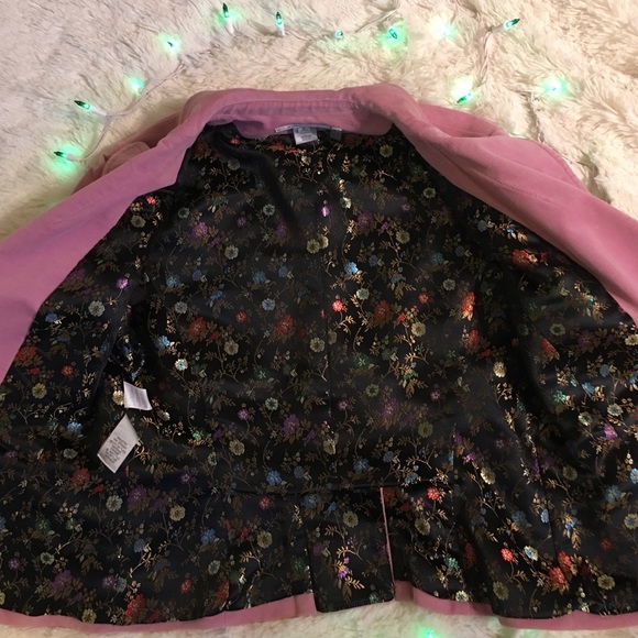 Nine West Corduroy Light Pink Jacket - Picture 3 of 4