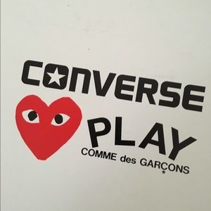 Comme Des Garcons PLAY x Converse