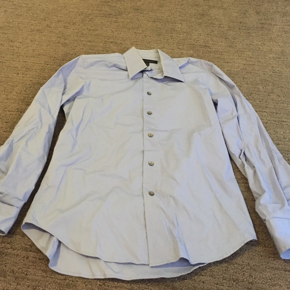 Men's Express Blue Button Up Size Medium - Picture 1 of 2