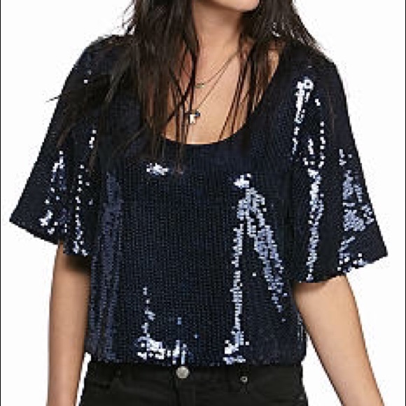 Free people night fever sequin top - Picture 4 of 4