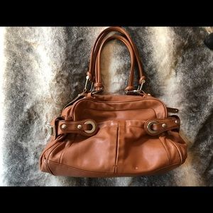 Brown Leather B Markowsky Hobo Bag