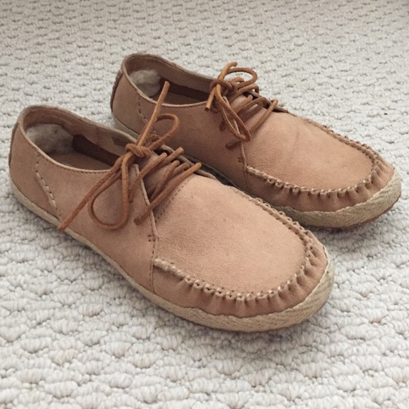 UGG laced moccasins