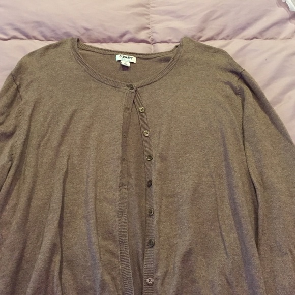 Old Navy brown cardigan