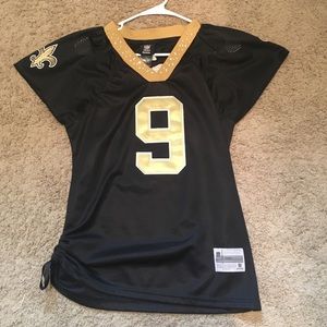 Woman's Drew Brews Saints jersey