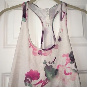 Floral Lululemon Workout Tank