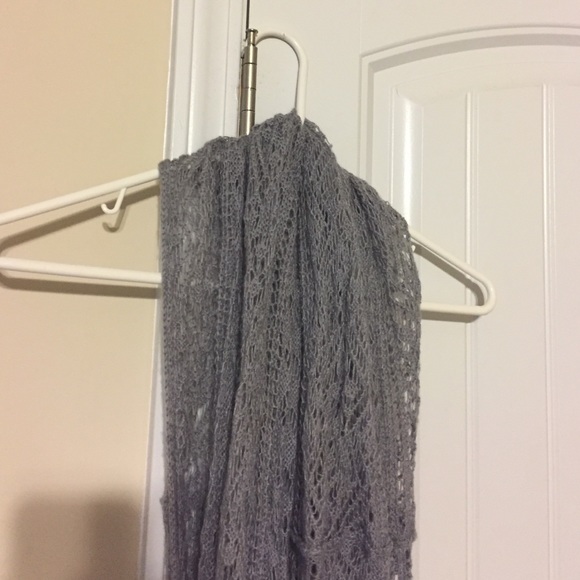 Elegant knit infinity scarf