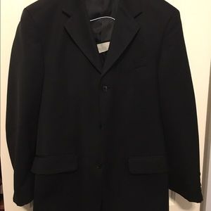 Jones New York 3-Button Black Suit
