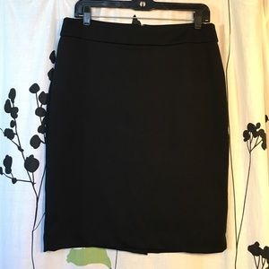 NWT GAP Black Stretch Pencil Skirt